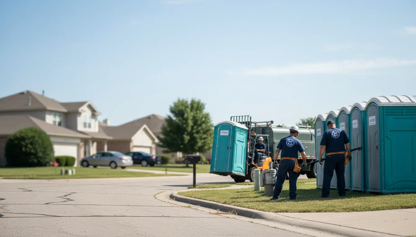 Porta Potty Rental in West Salem, IL near me